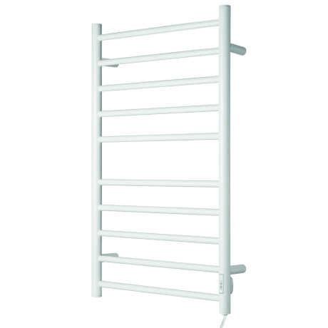 Електрична сушарка для рушників Zerix Atlas EPA-5386R-10T-White з таймером (135W) (ZX4916)
