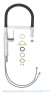 Змішувач для кухні з гнучким виливом Grohe Essence New (30294000)