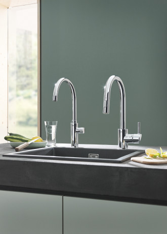 Комплект змішувача для кухні із фільтром Grohe Blue Pure (30387000)