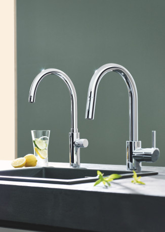 Комплект змішувача для кухні із фільтром Grohe Blue Pure (30387000)