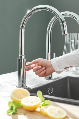 Комплект змішувача для кухні із фільтром Grohe Blue Pure (30387000)