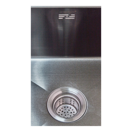 Мийка Zerix ZH4843B-215 (3.0/1.0) PVD-Black з сушаркою для посуду (ZM5555)
