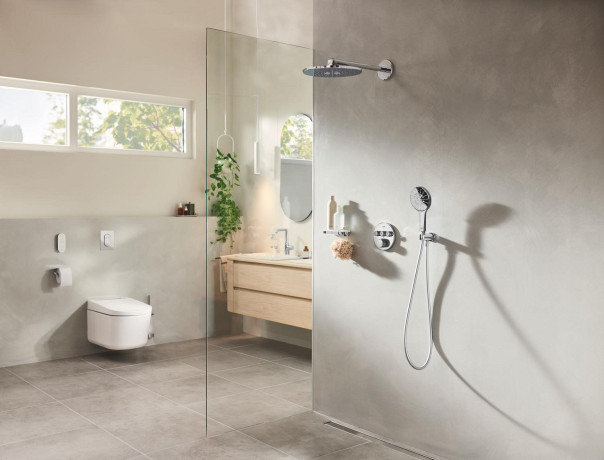 Душова система прихованого монтажу з термостатом Grohe Grohtherm SmartControl (34863000)