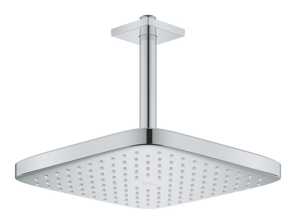 Верхній душ з стельовим кронштейном Grohe Tempesta Cube (26688000)