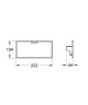 Поличка на термостат Grohe Grohtherm Cube (18700000)