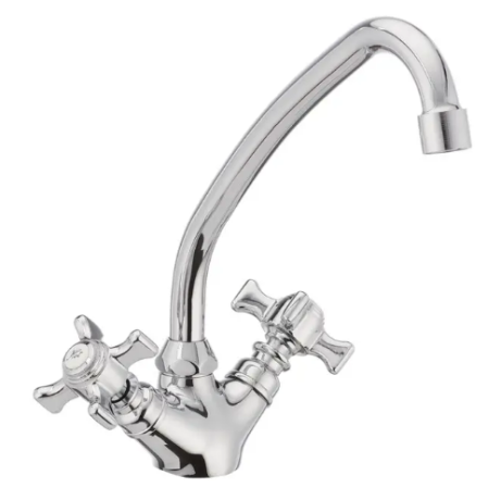 Смеситель для кухни Haiba ZEUS 271 с полнооборотной кран буксой (HB0427)