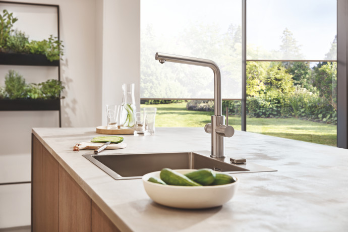 Мийка для кухні із нержавіючої сталі Grohe K800 (31583SD1)