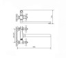 Смеситель для ванны ZEGOR (TROYA) DST7-A827