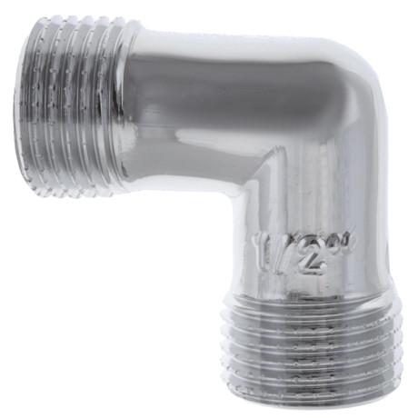 Кут 1/2'' НН (хром) Koer KF.L06M.CHR (KF0130)