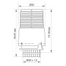Термоголовка з виносним датчиком M30x1.5 Koer KR.1332 (KR2678)