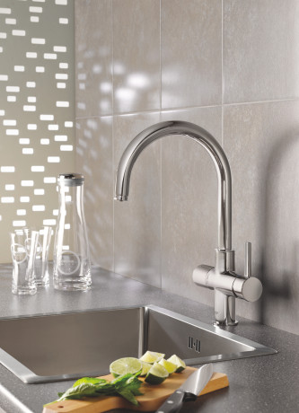 Змішувач для кухні з підключенням до фільтру Grohe Blue Pure (33251000)
