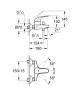 Змішувач для ванни Grohe Euroeco New (32743000)