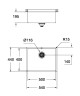 Мийка для кухні із нержавіючої сталі Grohe K700U (31574AL0)