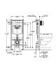 Інсталяційний комплект 4 в 1 для унітаза Grohe Rapid (38772SH0) (38772SH0)