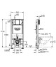 Інсталяція для унітазу Grohe Rapid SL Slim (39687000)