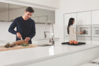 Змішувач для кухні з гнучким виливом Grohe Eurocube (31395000)
