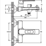 Смеситель для ванны Haiba Enio 009 Euro HB0885