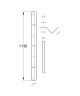 Комплект кріплення для кутового монтажу Grohe Rapid SL (38562001)